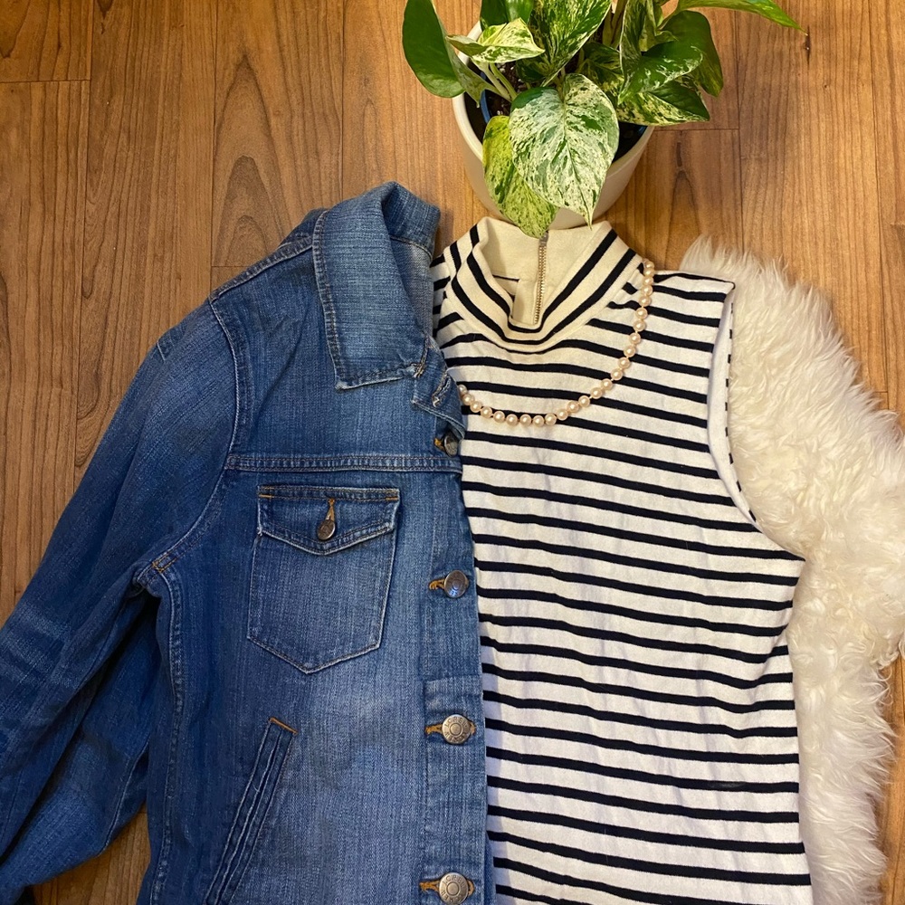 J Crew Striped Top